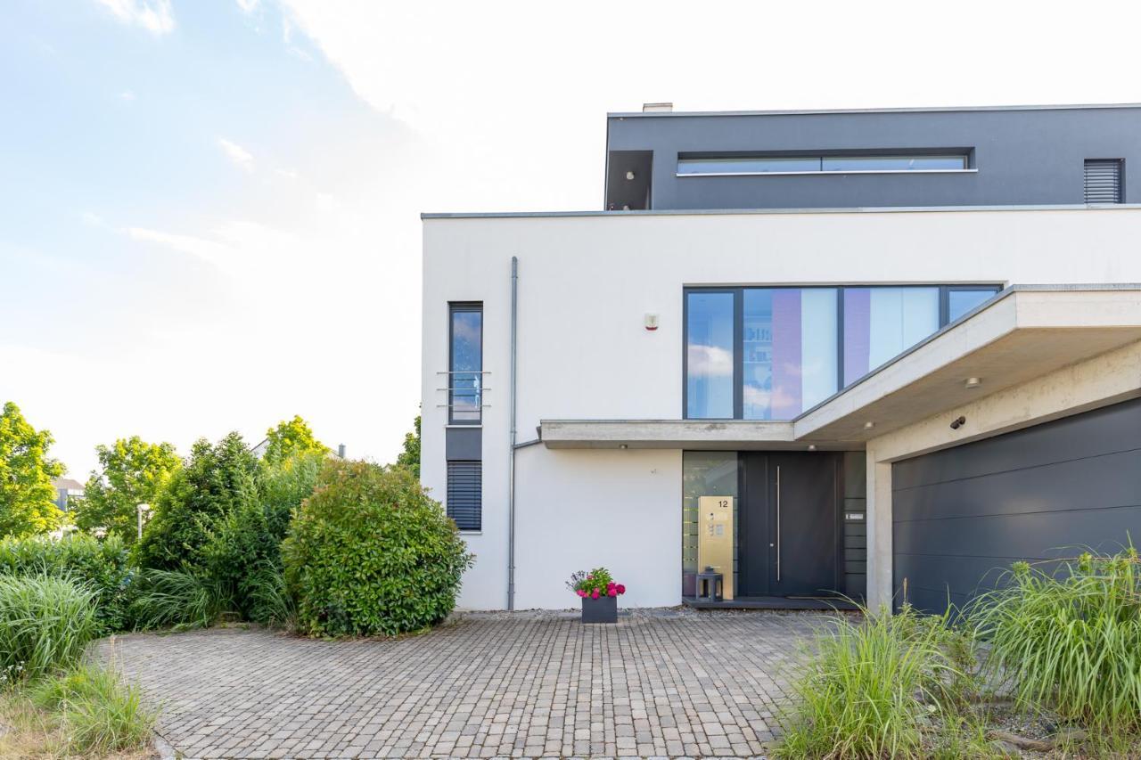 BodenSEE Apartment Überlingen Bauhaus über der Stadt Exterior foto